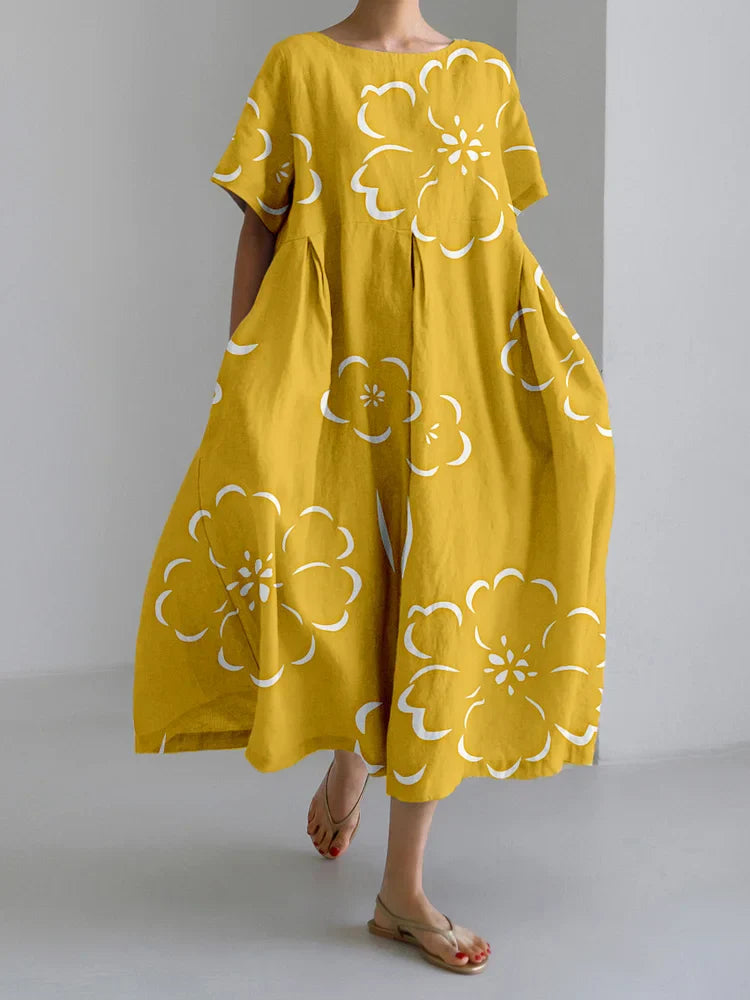 NORA - CASUAL LENTE PRINT JURK