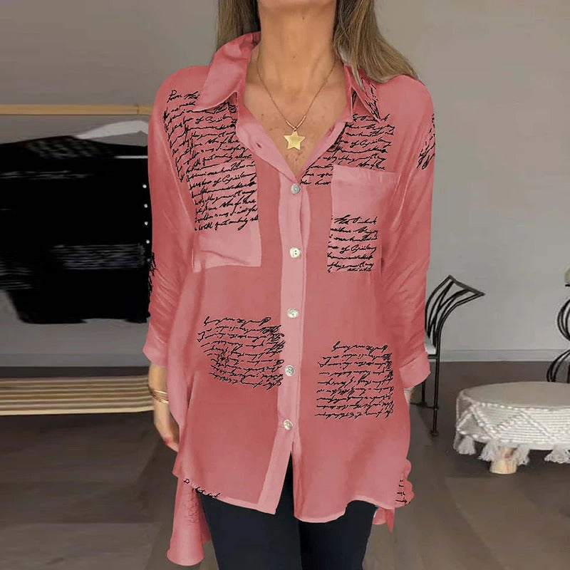 Monique - Elegant Lens Blouse