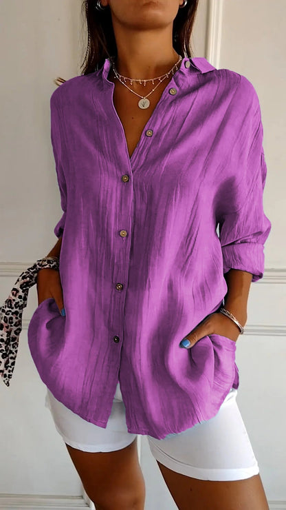 Krisha - Elegant Oversized Blouse