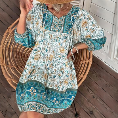 Keila - Bohemian Lange Jurk