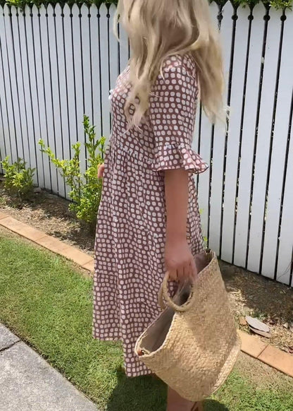 Darcy - Flatterende Midi Jurk