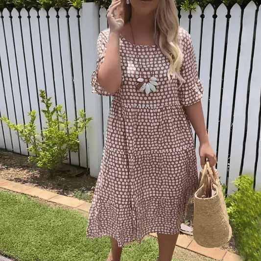 Darcy - Flatterende Midi Jurk