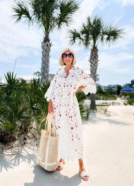 Lourdes - Elegante Lente Jurk