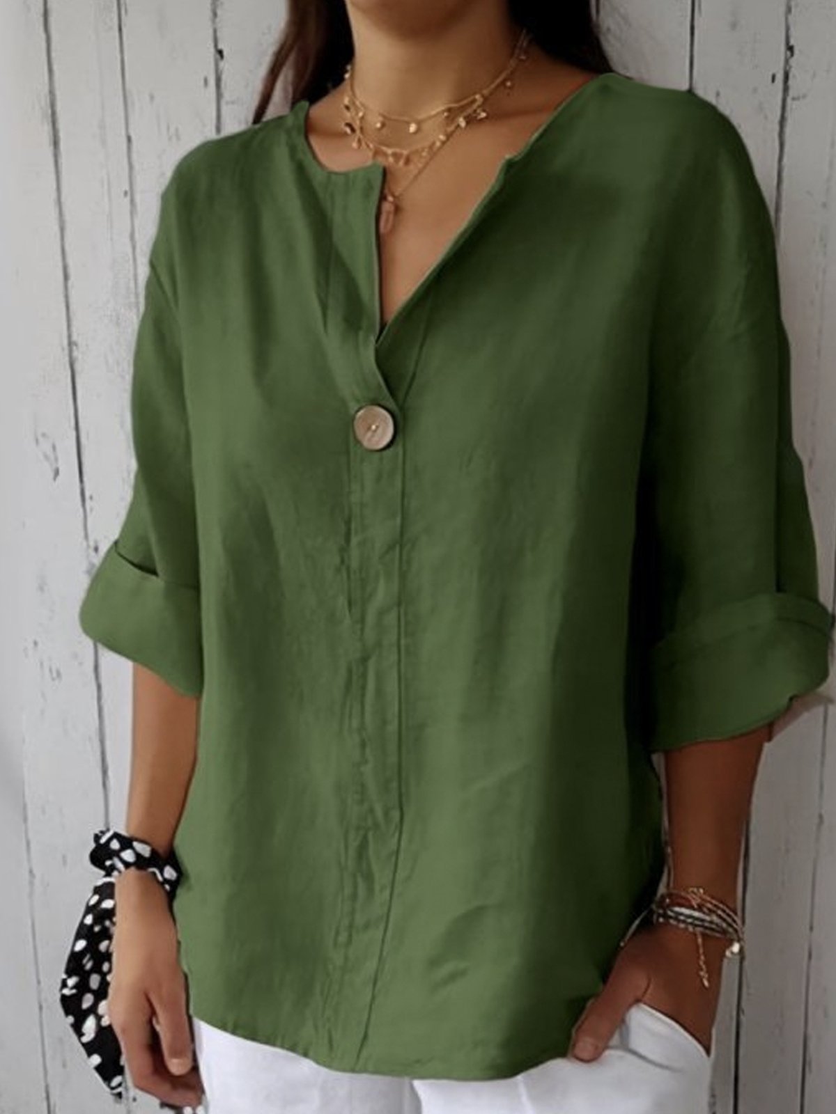 Freja - Chic Casual Blouse