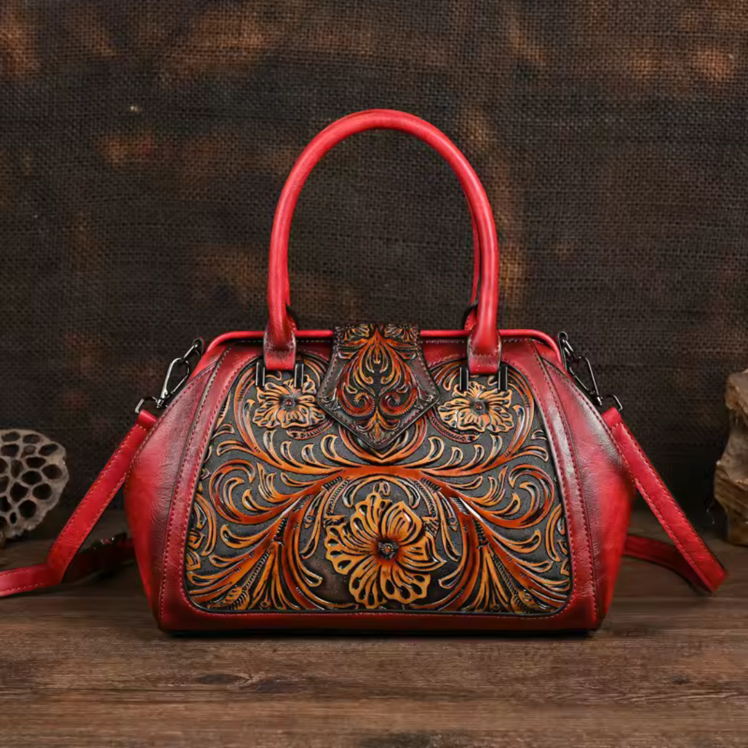 Florina - Elegante Leren Handtas