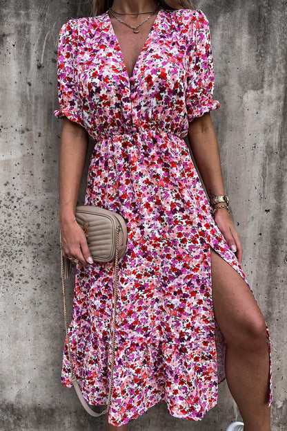 Georgia - Elegante Lente Bloemenjurk
