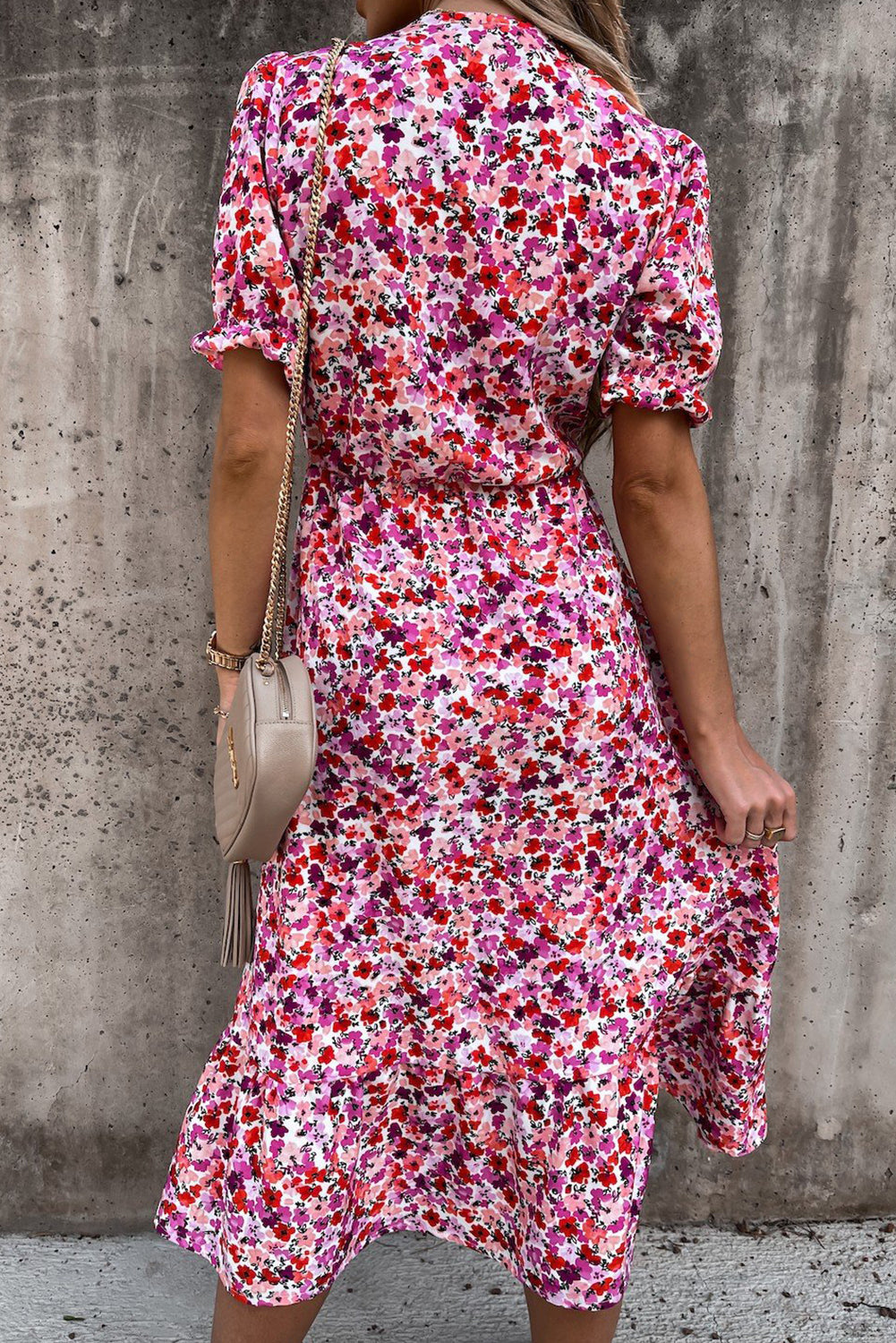 Georgia - Elegante Lente Bloemenjurk