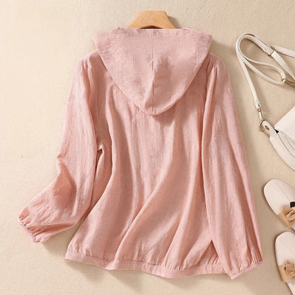 Miri - Linen Hoodie