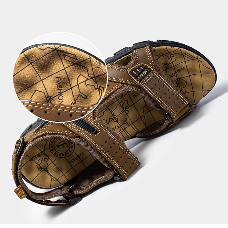 Laurent - Comfortabele Lente Sandalen