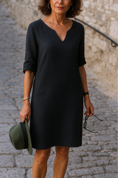 LISETTE | Elegante Jurk met V-hals