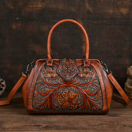 Florina - Elegante Leren Handtas