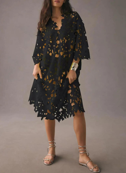 Lourdes - Elegante Lente Jurk
