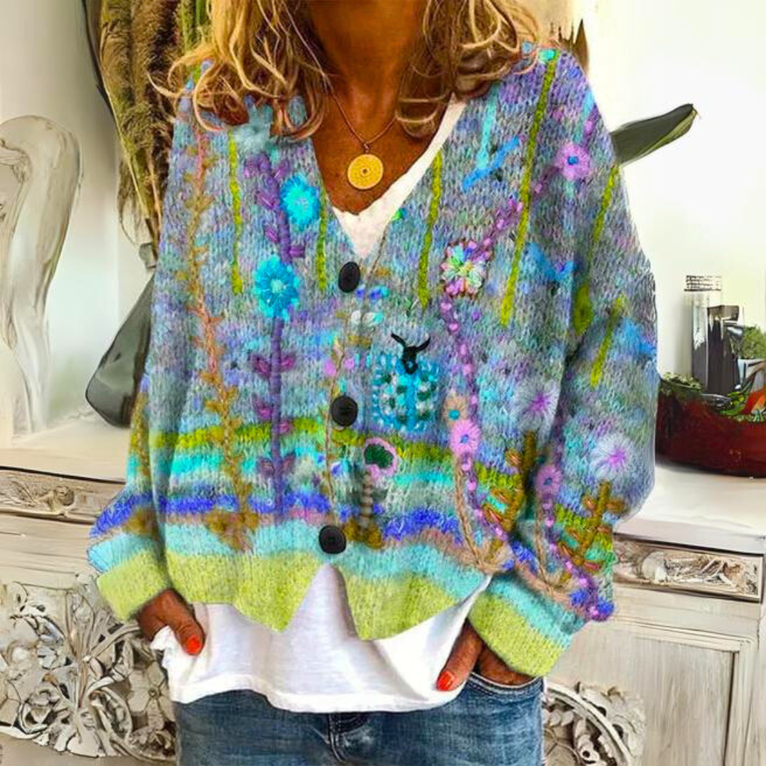 Élodie - Vrolijke Zomer Gilet