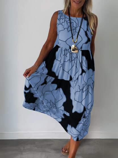 Breezy Day - Mouwloze Lente Jurk