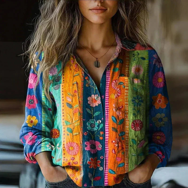 Valentina - Elegant Vintage Blouse