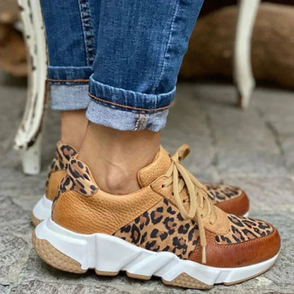 Femke - Trendy Luipaard Sneakers