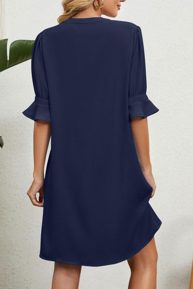 Virna - Luxe Luchtige Zomerjurk
