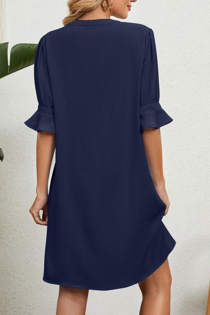 Virna - Luxe Luchtige Zomerjurk