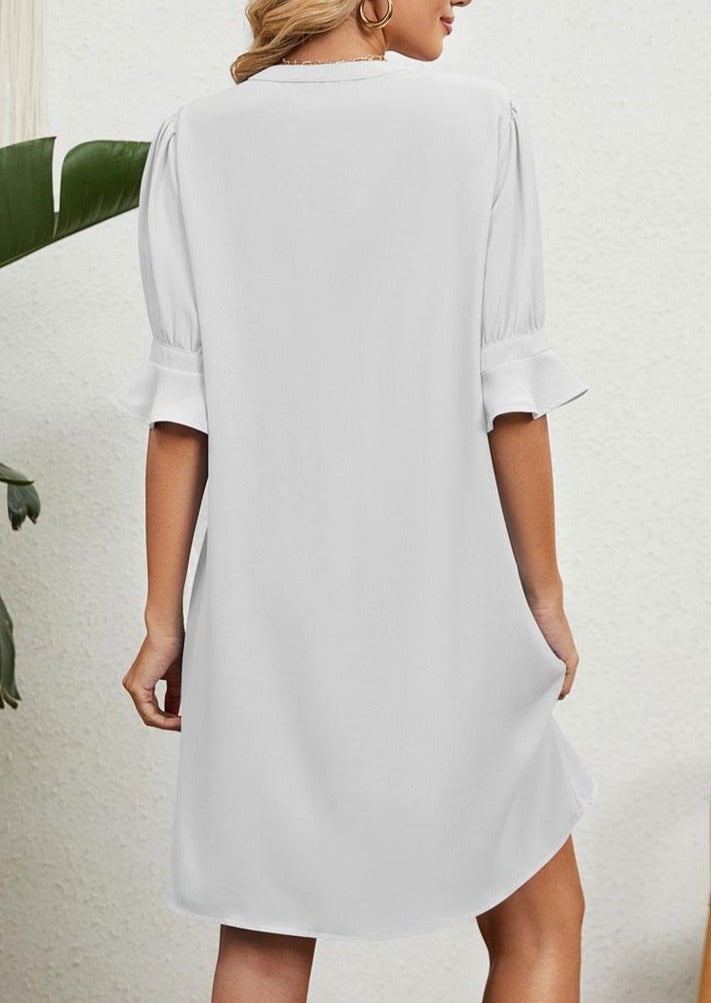 Virna - Luxe Luchtige Zomerjurk