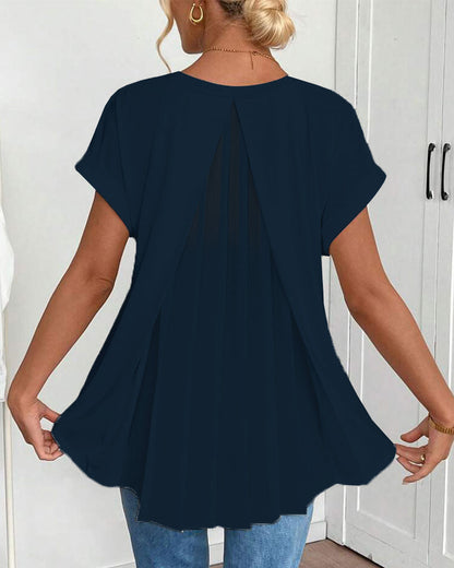 Estella - Casual Patchwork T-Shirt