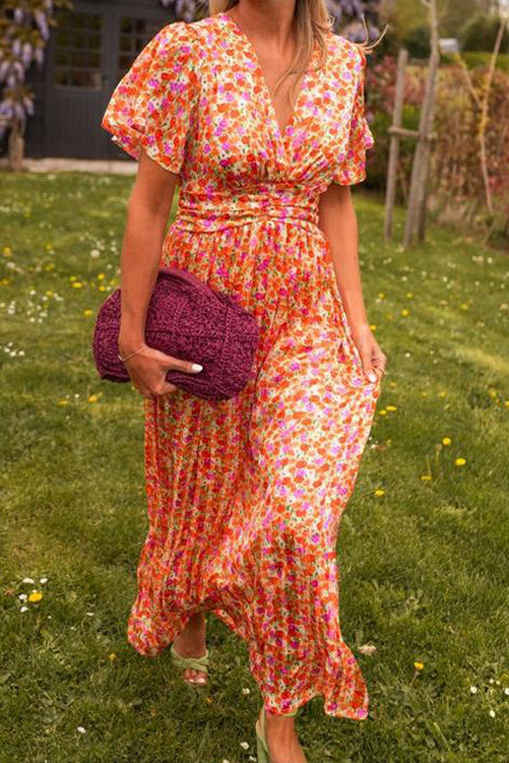 Pauline - Elegante Bloemenjurk