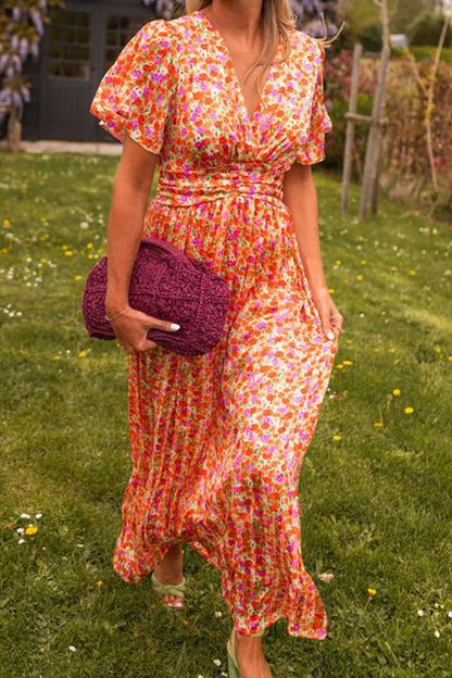 Pauline - Elegante Bloemenjurk