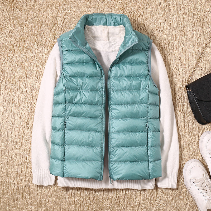 Saphire - Elegante Lente Donsvest