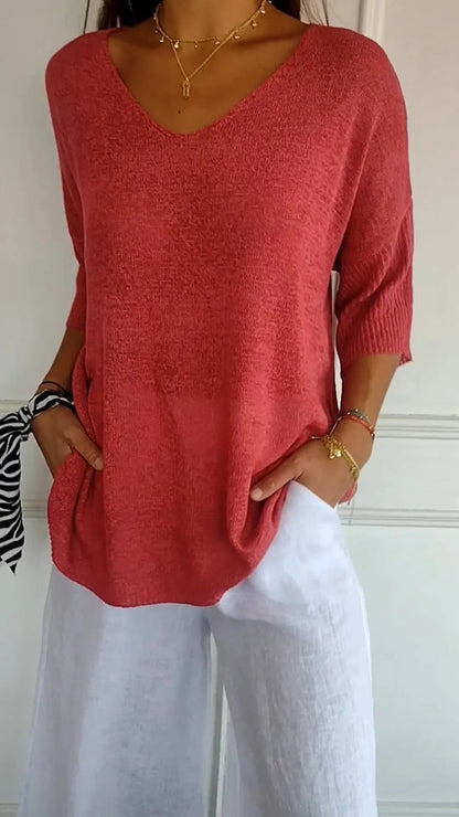 Anna - Stylish Knit Top