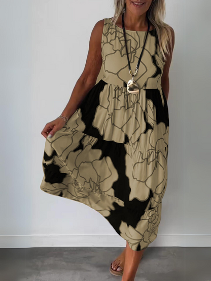 Breezy Day - Mouwloze Lente Jurk