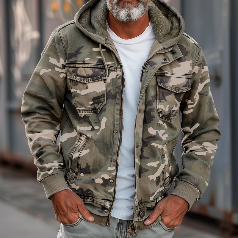 Fabian - Stijlvolle Lente Cargo Jas