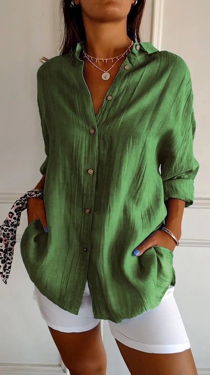 Krisha - Elegant Oversized Blouse