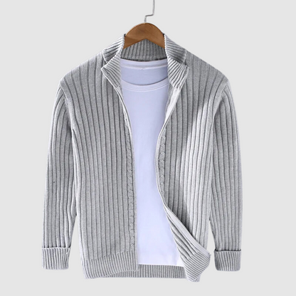 Massimo - Tijdloze Katoenen Cardigan