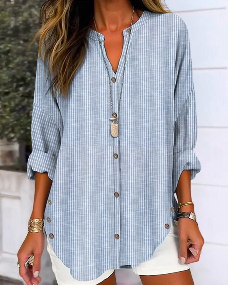 Valerié - Stylish Striped Top