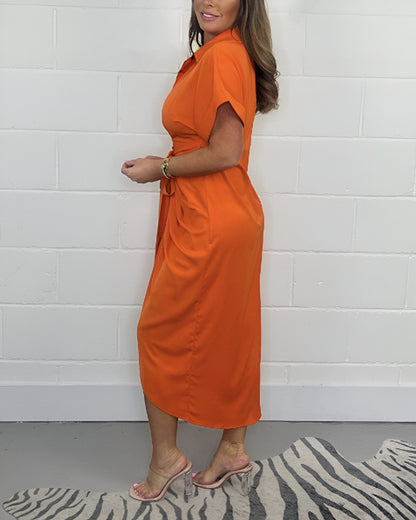 Valerie - Elegant Geplooide Jurk