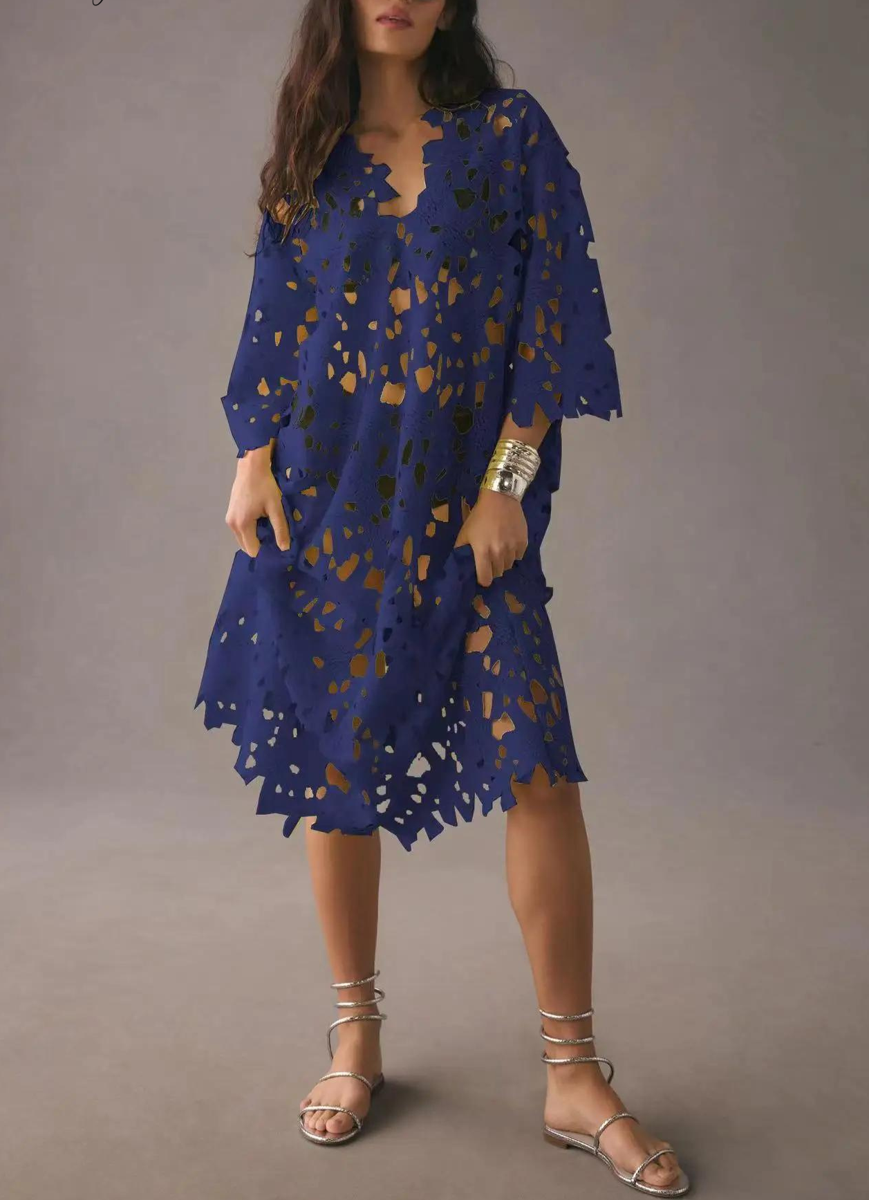 Lourdes - Elegante Lente Jurk