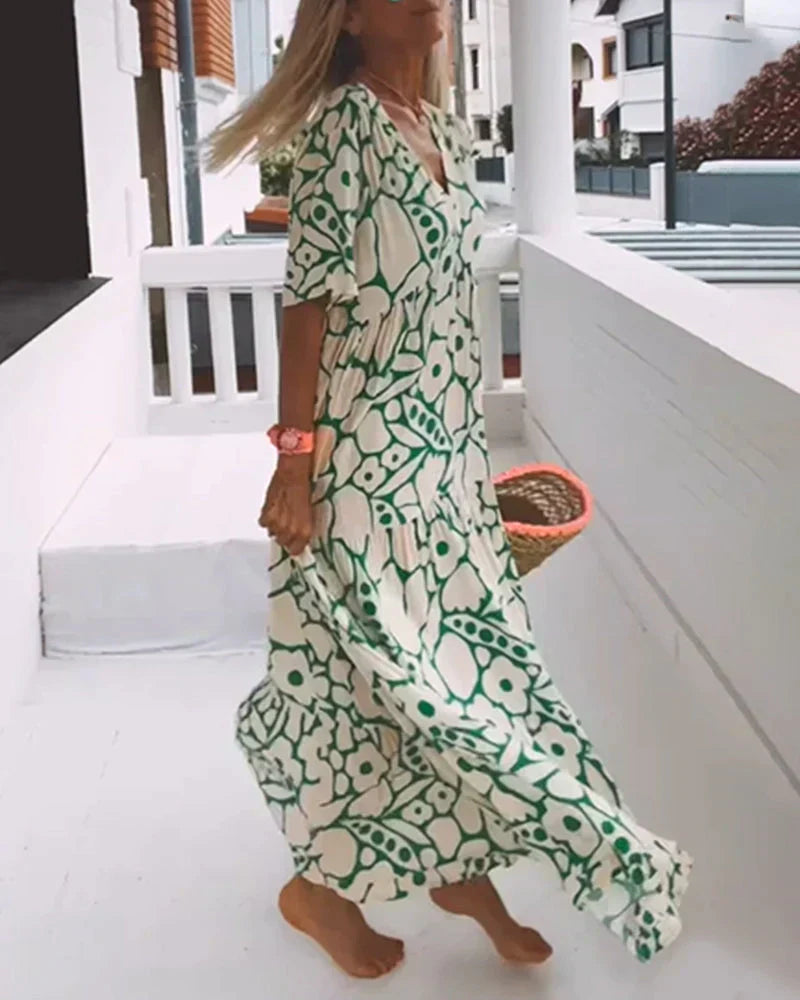Audrey - Vloeiende Zomerjurk