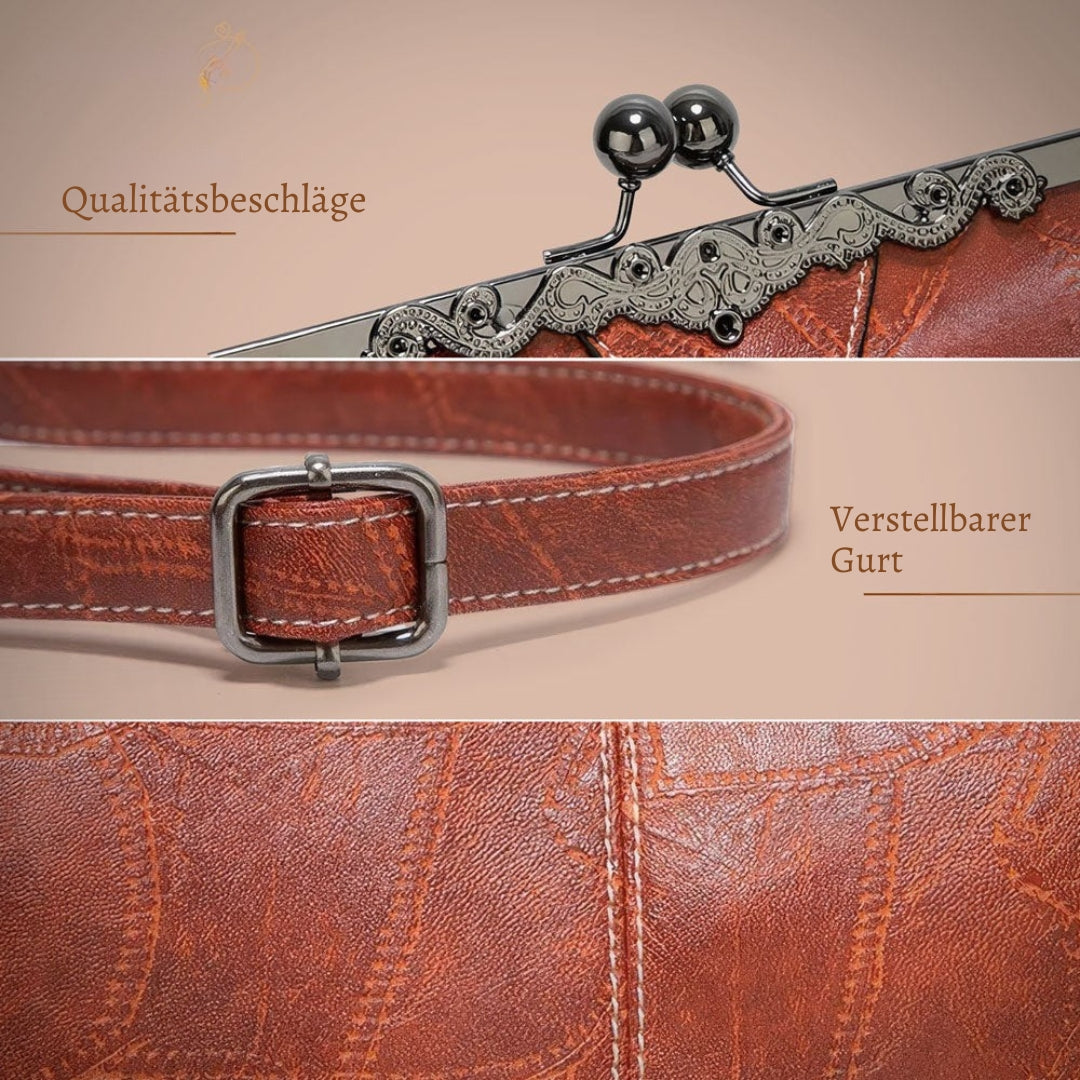 Elisabeth - Vintage Leren Handtas