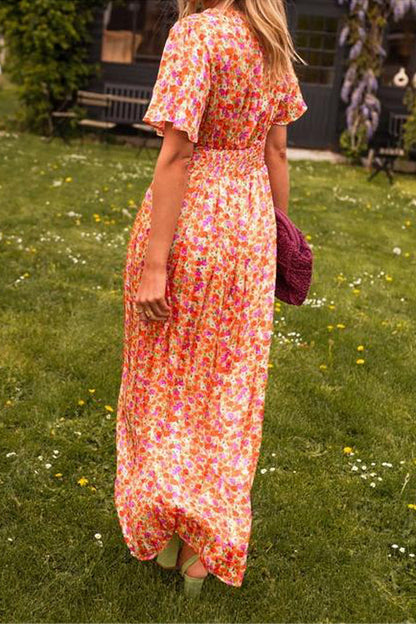 Pauline - Elegante Bloemenjurk