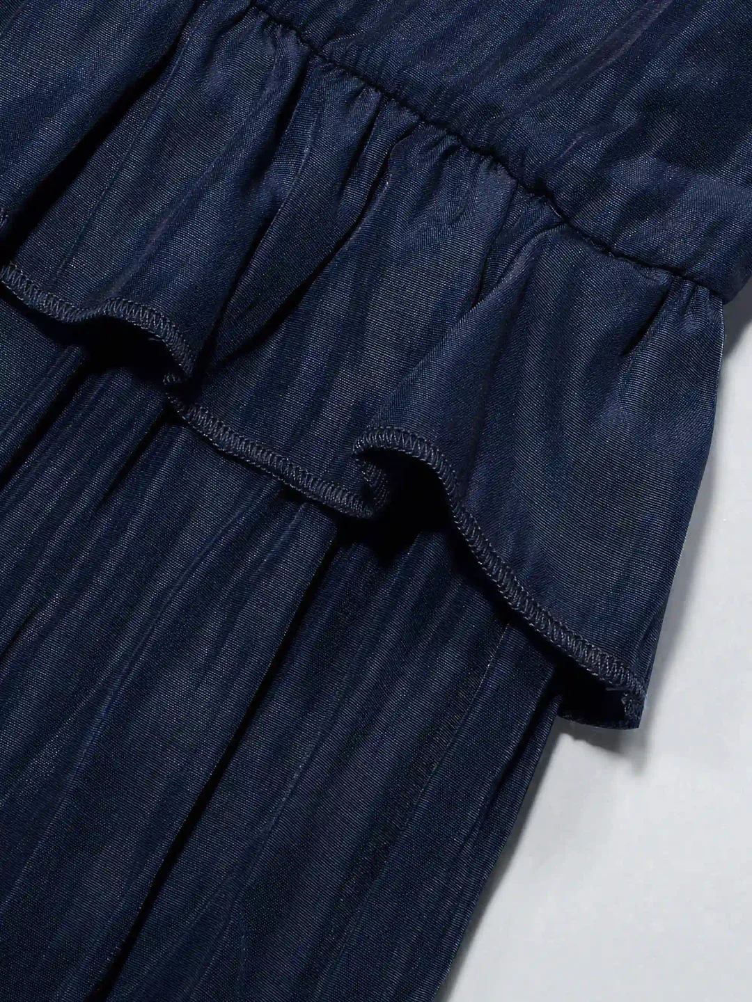 Elira – Gerimpelde Laag Maxi Jurk