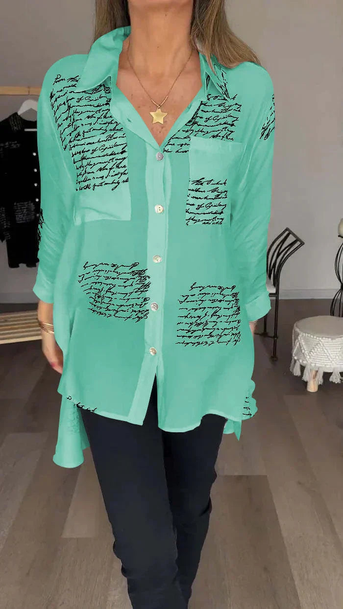 Monique - Elegant Lens Blouse