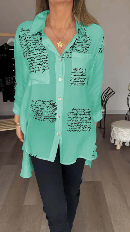 Monique - Elegant Lens Blouse