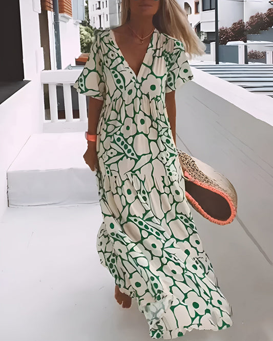 Audrey - Vloeiende Zomerjurk