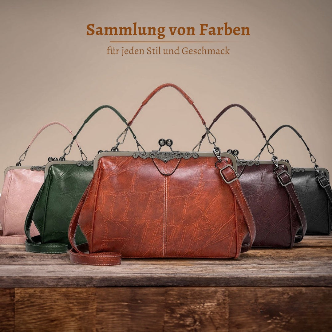 Elisabeth - Vintage Leren Handtas