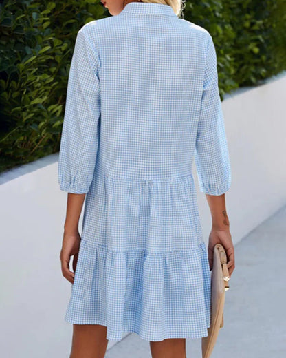 Isabella - Elegante Lente Midi Jurk