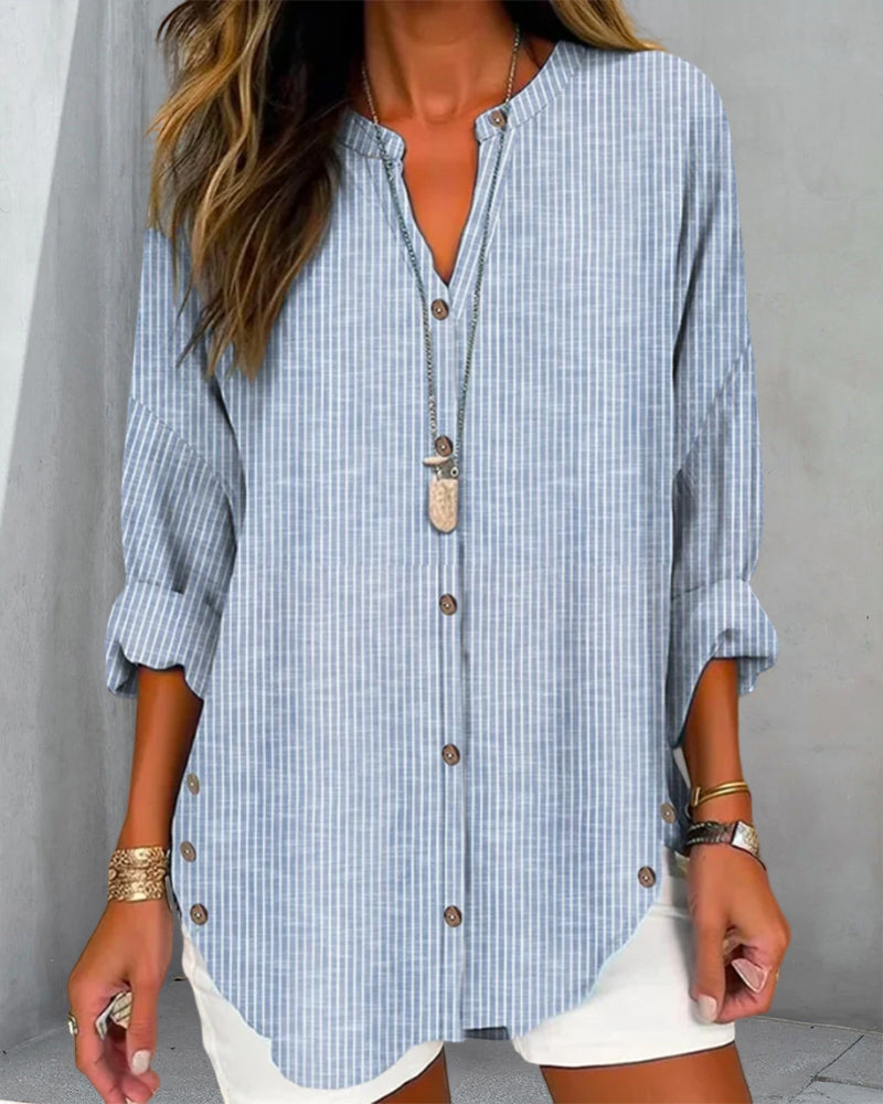 Valerié - Stylish Striped Top