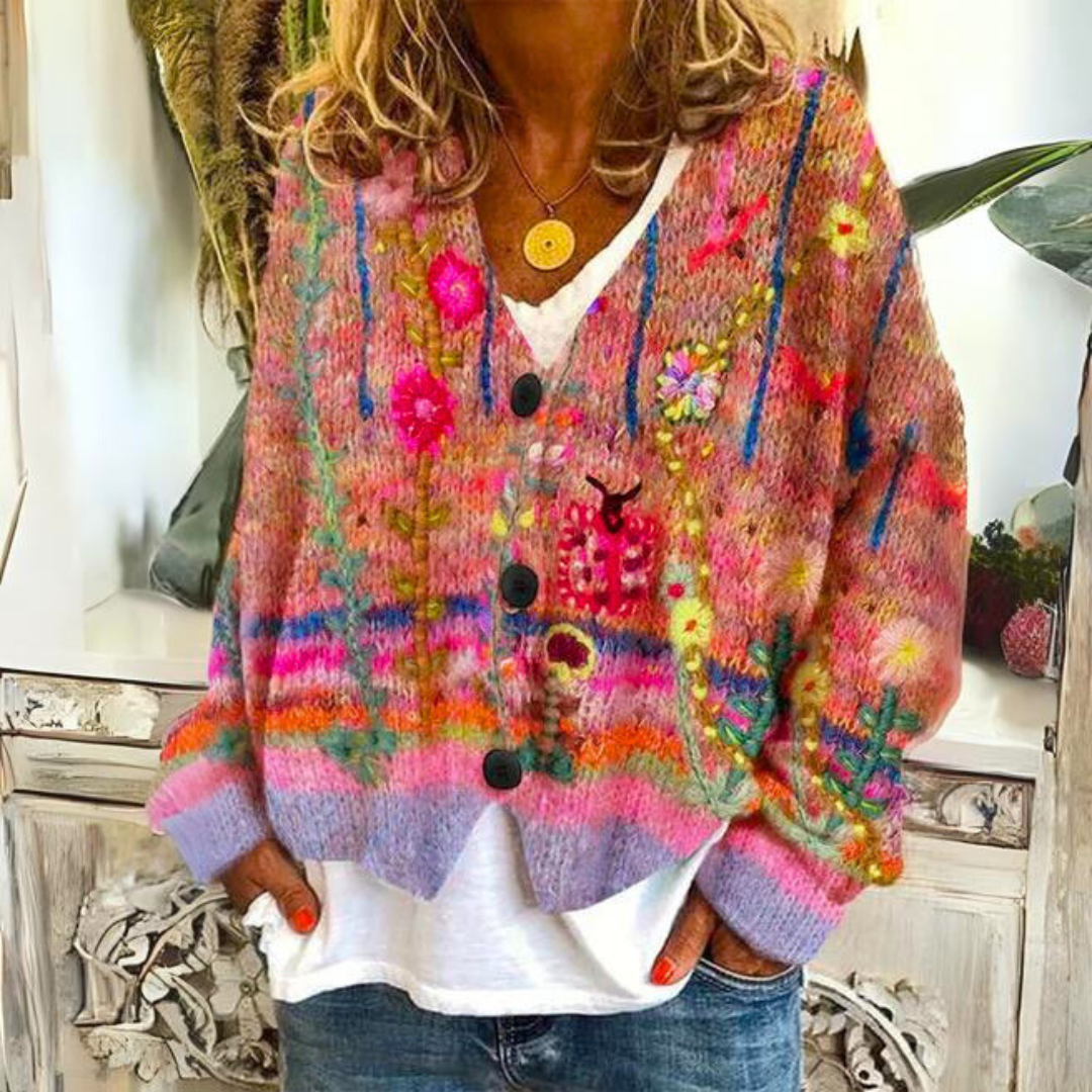 Élodie - Vrolijke Zomer Gilet