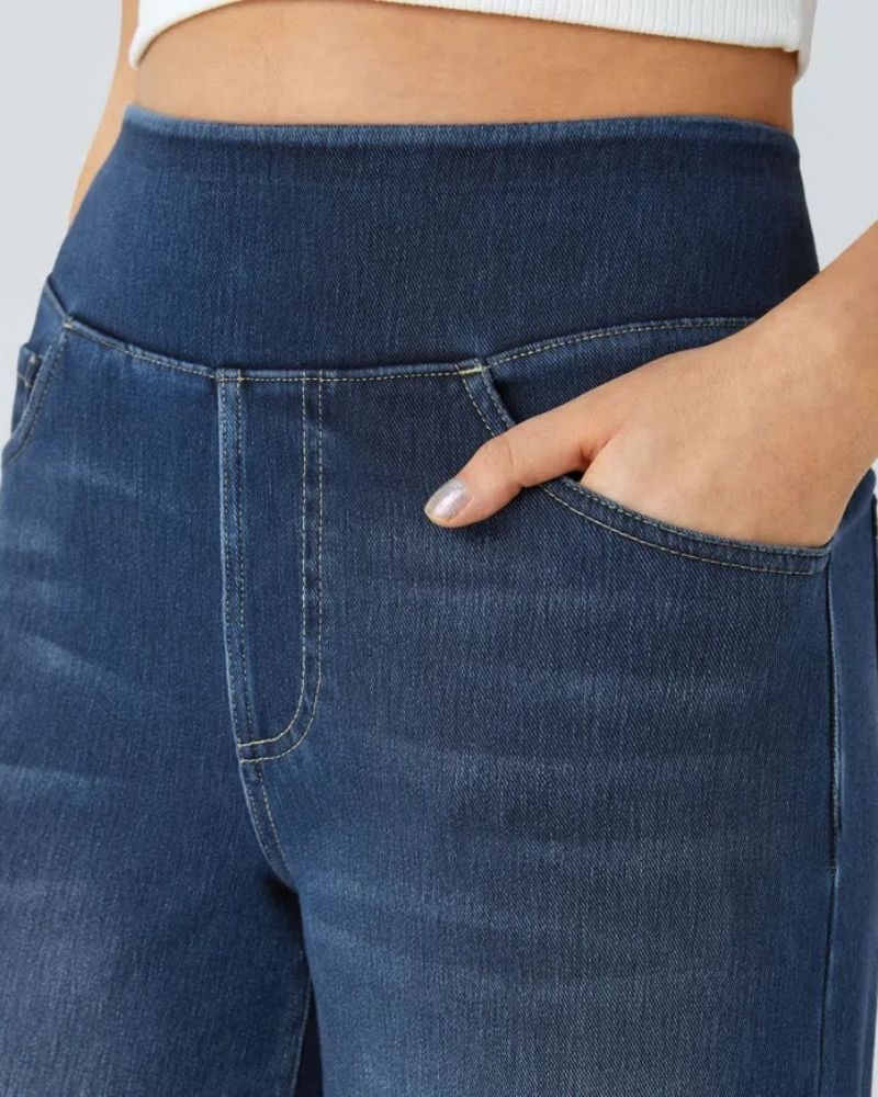 Ainsley - Comfortabele Wijdere Jeans