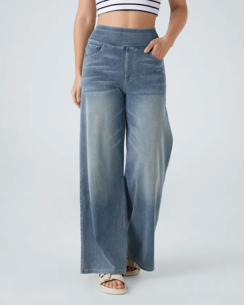 Ainsley - Comfortabele Wijdere Jeans