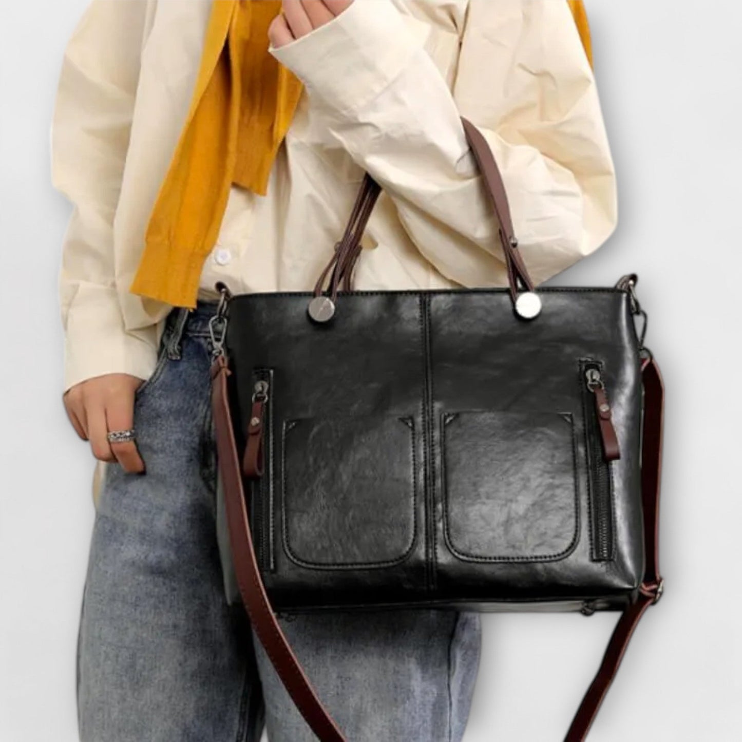 Serenya - Elegante Leren Tas