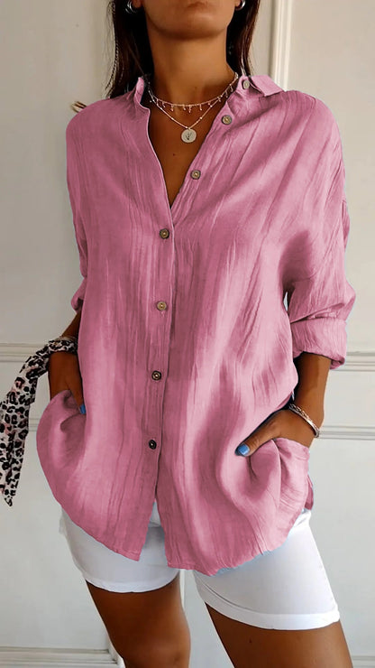 Krisha - Elegant Oversized Blouse